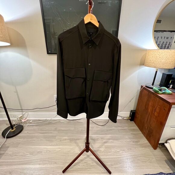 NWT Muchacarne - Hoffman Overshirt Medium - Black - Picture 1 of 9